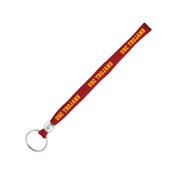 USC Trojans Woven Key Strap Cardinal